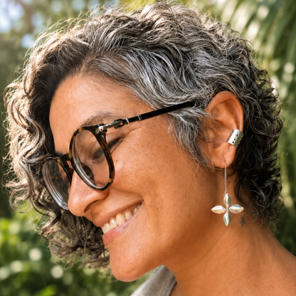 Coralillo Colgante - Arete