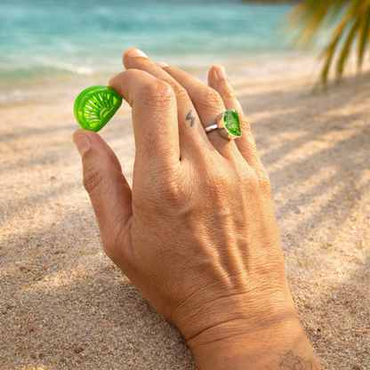 Menta Verde Hec - Anillo